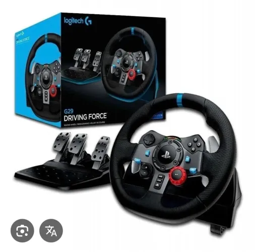 Volante Logitech G29 na Caixa