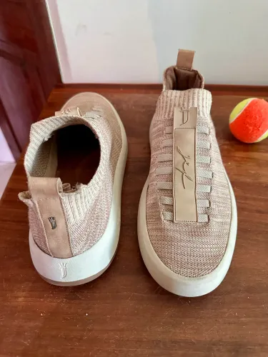 Sneaker Essence Knit Bege da Jef
