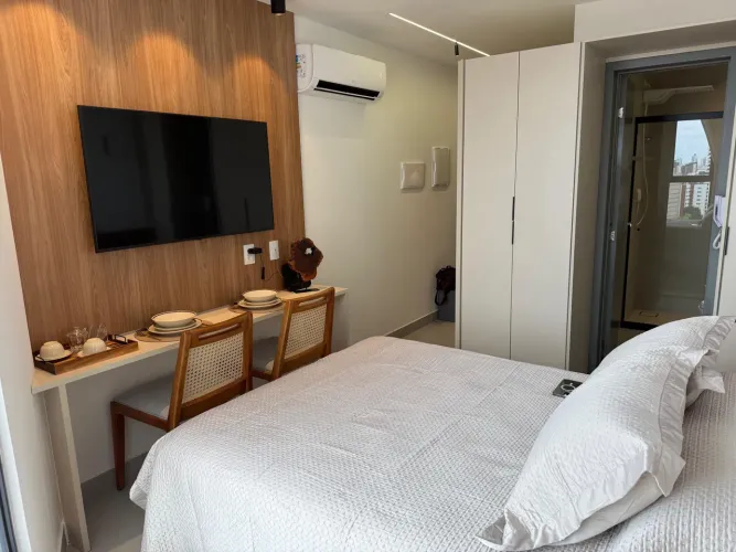 Apartamento .Studio em manaira -MOBILIADO