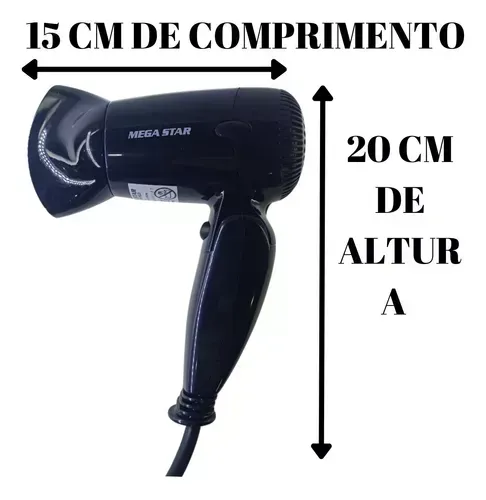 Secador Bivolt Para Viajens