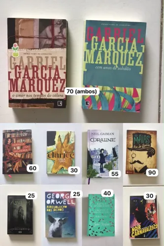livros darkside e diversos