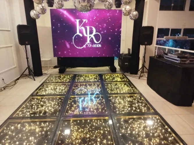 Estruturas para eventos e Painel de led