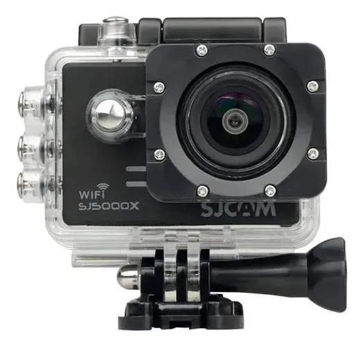 CÂMERA SJ5000X ELITE 4K SJCAM, COM MICROFONE EXTERNO