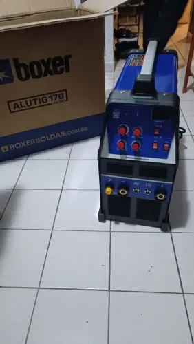 Máquina de solda AC/DC da Boxer com todos acessórios