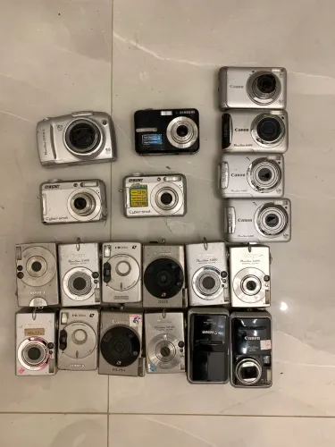 lote de 20 câmeras - no estado.