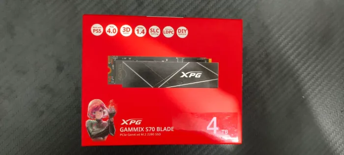 SSD XPG GAMMIX S70 BLADE 4 TB