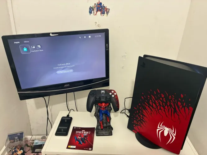 Ps5 Edição Especial Homem Aranha 2