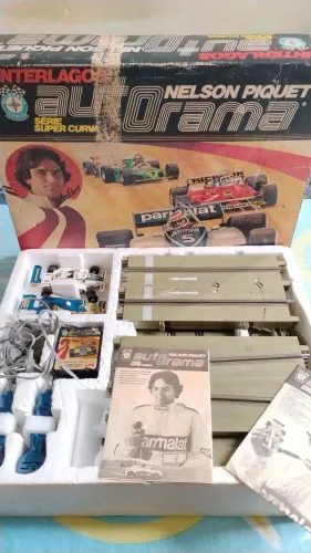 Autorama estrela super curva Nelson Piquet fórmula 1 ( usado)