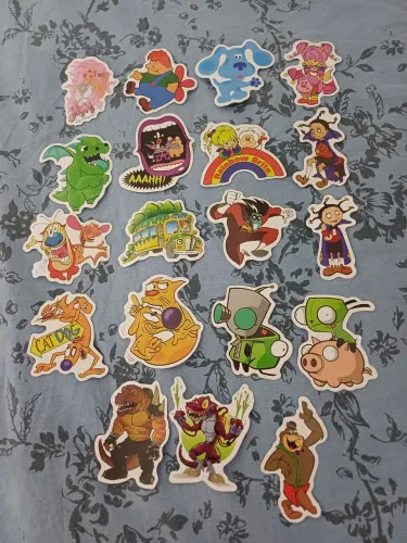 Adesivos de desenhos antigos - 1 real cada!