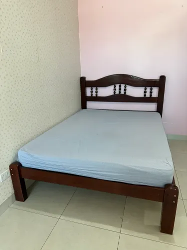Cama 1.40 com colchao