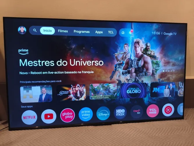 Smart TV TCL 55 Polegadas QLED 4K