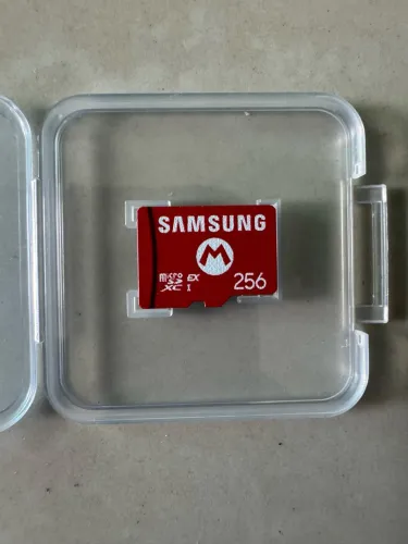 Cartão Samsung microSD Express 256 GB Switch 2