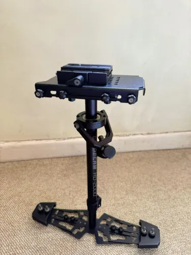 Glidecam Hd-2000 + Quick Release Manfrotto 577 Com Plate Preto (Usado)