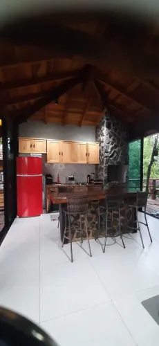 Bangalô rústico