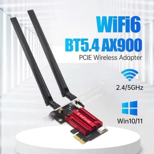 PLACA WI-FI 6 | BLUETOOTH 5.4
