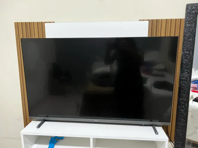 Philips 43PFG6918/78. Esse modelo tem 43 polegadas e é uma Smart TV Full HD com Google TV.