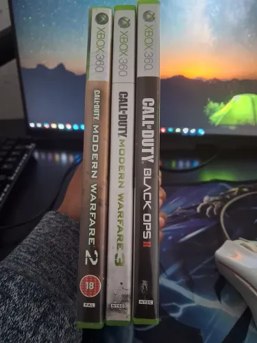 Kit Black ops 2 + MW2 + MW3 Xbox 360