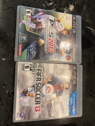 Fifa e Pes 2013 PS3