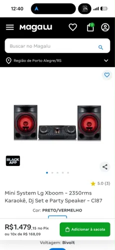 Vendo Mini System LG Xboom