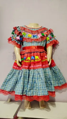 Vestido junino veste 2/3 anos
