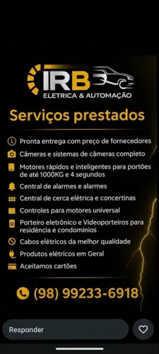 Elétrica e segurança 