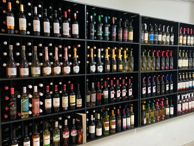 Adega pra Vinho - 2 módulos 256 garrafas cada