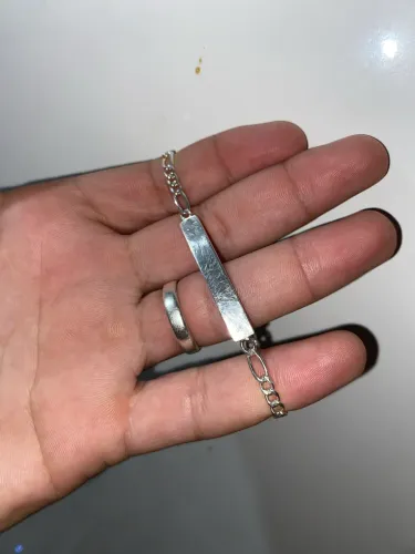 Pulseira de prata
