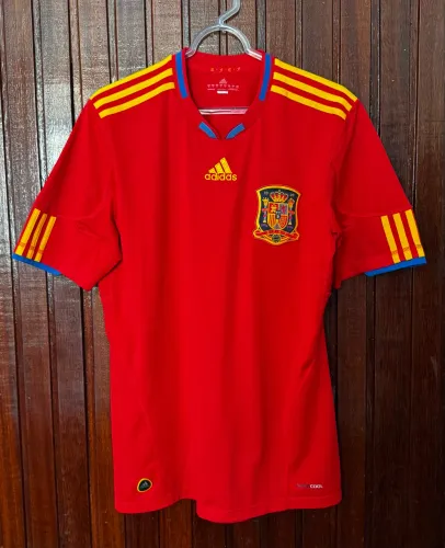 Rara camisa da Espanha/Adidas - Copa de 2010 (campeã mundial)