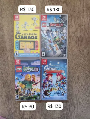 Jogos Nintendo switch 