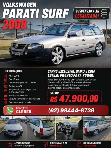 Volkswagen Parati Surf 1.6 MI Total Flex 2008