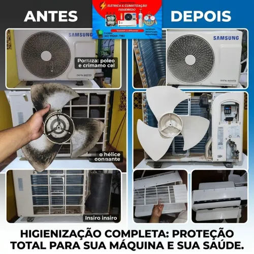 Higienização e Limpeza de Ar-Condicionado - Cuiabá e Várzea Grande