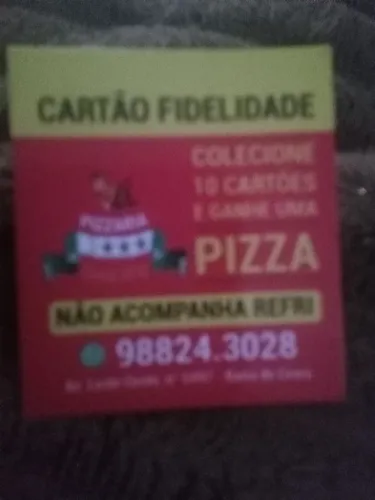 Cartão fidelidade pizza