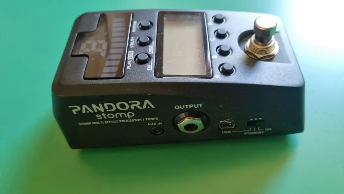 Pedal cordas pandora, para contra e guitarra