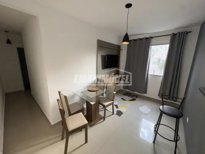 Apartamento todo mobiliado com 2 quartos em Votorantim/SP