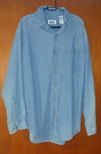 Camisa Jeans Masculina