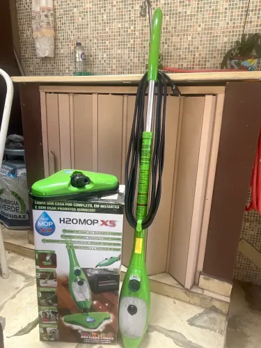  Limpador A Vapor Portátil Steam Mop H2o X5 Dual Buff 8 Em 1(não está funcionando)