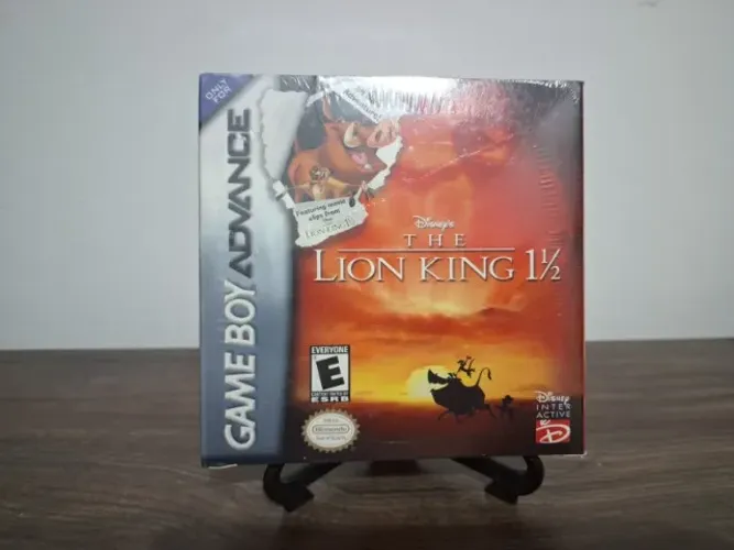 O Rei Leao 1 1/2 The Lion King para GBA Game Advance Original, novo e lacrado