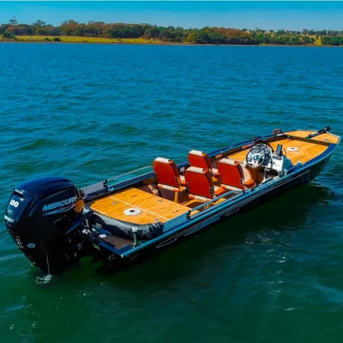 Lancha Levefort Apolus 600 S + motor Mercury 100hp + carreta Rondon