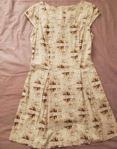 Vestido Kitson chá de gato