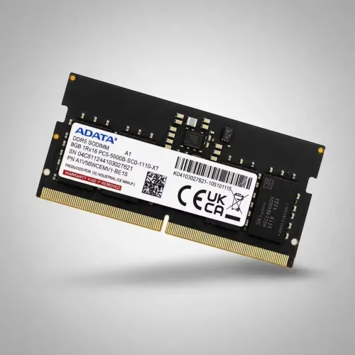 Memória Ram Adata Ddr5 8gb 5600mhz 1rx16 Notebook Laptop