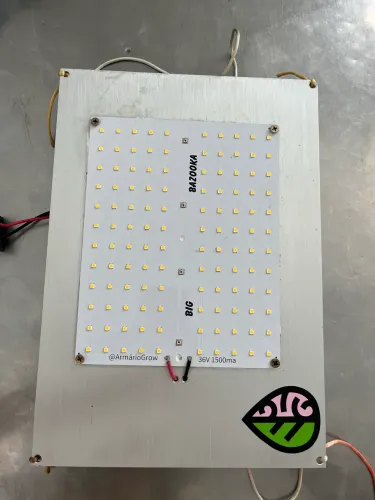 Painel LED Grow 50W Quantum Board Full Spectrum.