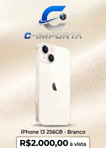 iPhone 13 256 gb - branco
