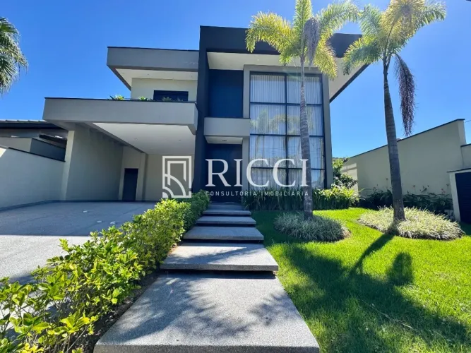 Casa de Luxo à Venda em Condomínio Exclusivo de Guarujá-SP - 5 quartos, 5 suítes, 3 salas,