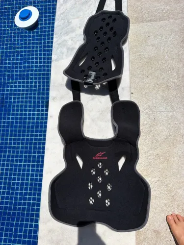Colete Alpinestars Bionic Action Chest Motocross Enduro Bmx