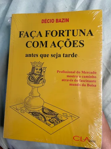 Livro Faça Fortuna con Ações Antes que Seja Tarde