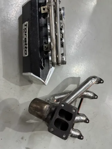 Coletor Plenum + coletor inox AP