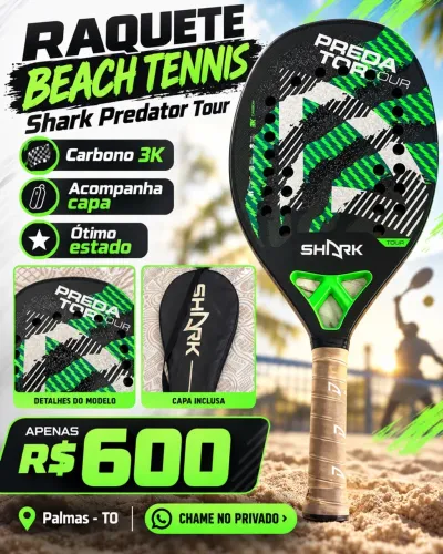 Raquete de bech tênis