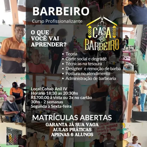 Curso de Barbeiro