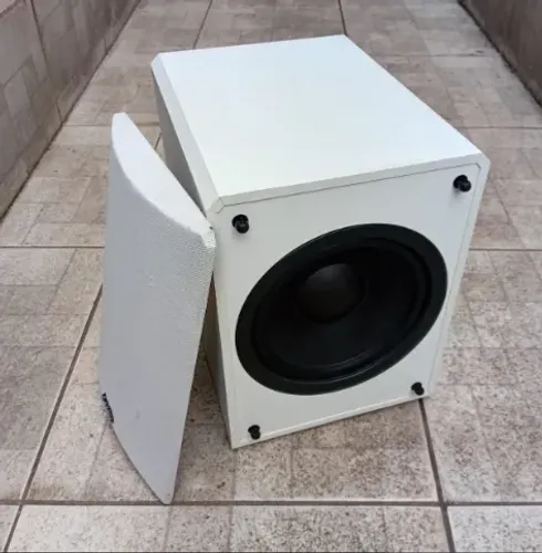 Subwoofer Ativo Definitive Powerfield 350w - Funcionando Branco 110