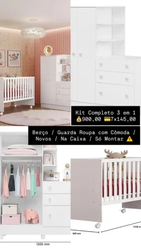 Jogo quarto infantil valor negociável